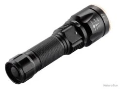 Lampe Tactique Rechargeable NUM'AXES 3 Led Blanche-Rouge-Verte Lampe Torche à LED Multicolores -Peltor Soldes 00005 LAMPE TACTIQUE RECHARGEABLE NUM AXES 3 LED BLANCHE ROUGE VERTE