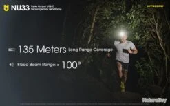 Lampe Frontale Nitecore NU33 - 700 Lumens -Peltor Soldes 00005 Lampe Frontale Nitecore NU33 700 Lumens