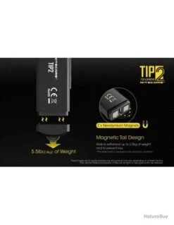 Lampe TIP2 720 Lumens | NITECORE -Peltor Soldes 00005 Lampe TIP2 720 lumens NITECORE
