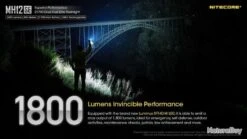 Lampe Torche Nitecore MH12SE - 1800 Lumens -Peltor Soldes 00005 Lampe Torche Nitecore MH12SE 1800 Lumens