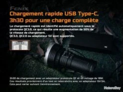 Lampe Torche Rechargeable Fenix LR40R -Peltor Soldes 00005 Lampe torche rechargeable Fenix LR40R