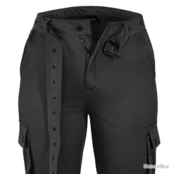 Mil-Tec PANTALON CARGO ARMY FEMME NOIR MILTEC -Peltor Soldes 00005 PANTALON CARGO ARMY FEMME NOIR MILTEC