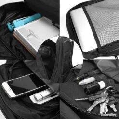 Sac à Dos Militaire Tactique 40L Multifonction Randonnée Chasse Pêche Camping Trekking Escalade Noir -Peltor Soldes 00005 Sac a Dos Militaire Tactique 40L Multifonction Randonnee Chasse Peche Camping Trekking Escalade Noir