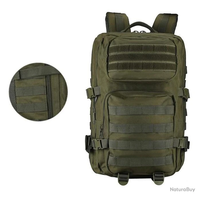 Sac à Dos Militaire Tactique 40L Multifonction Randonnée Chasse Pêche Camping Trekking Escalade 7 Sac à Dos Militaire Tactique 40L Multifonction Randonnée Chasse Pêche Camping Trekking Escalade – Image 5