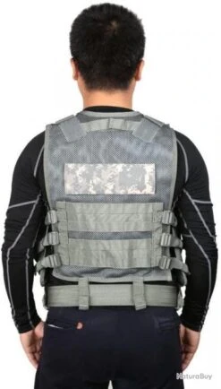 TOP ENCHERE - Gilet Tactique Militaire Camouflage - Airsoft, Chasse, Etc. - Livraison Rapide -Peltor Soldes 00005 TOP ENCHERE Gilet tactique militaire camouflage Airsoft chasse etc. Livraison rapide
