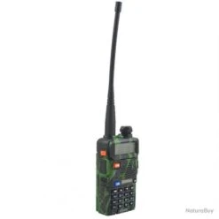 Talkie Walkie Camouflage BF-UV5R Radio FM 36-174/400-520MHz DC 7.4V Antenne Double Bande 100x52x32mm -Peltor Soldes 00005 Talkie Walkie camouflage BF UV5R Radio FM 36 174 400 520MHz DC 7.4V antenne double bande 100x52x32mm