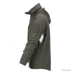 VESTE / BLOUSON TACTIQUE SOFTSHELL TF-2215 LIMA ONE - RANGER GREEN - LEGER ETANCHE AVEC CAPUCHE -Peltor Soldes 00005 VESTE BLOUSON TACTIQUE SOFTSHELL TF 2215 LIMA ONE RANGER GREEN LEGER ETANCHE AVEC CAPUCHE