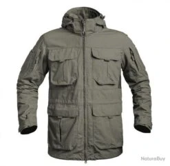 Veste Longue De Travail Fighter Beige -Peltor Soldes 00005 Veste longue de combat Fighter XS Beige