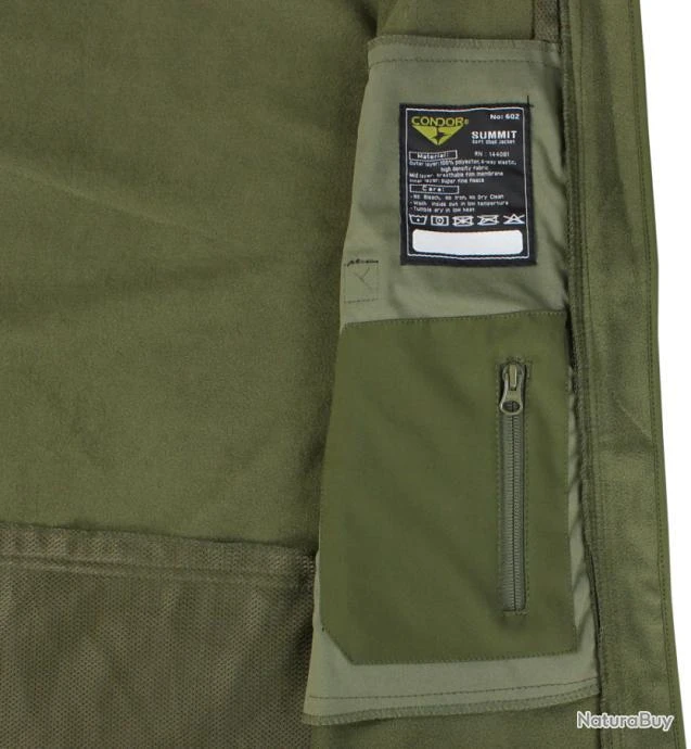 Blouson Softshell Condor Summit Beige 8 Blouson Softshell Condor Summit Beige – Image 6