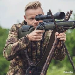 Canne De Pirsch Trépied En Châtaignier 14 Canne De Pirsch Trépied En Châtaignier -Peltor Soldes 00006 Canne de pirsch trepied en chataignier