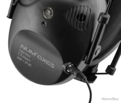 Casque Anti-Bruit Num' Axes Electronique CAS1034 Noir 15 Casque Anti-Bruit Num' Axes Electronique CAS1034 Noir -Peltor Soldes 00006 Casque Anti Bruit Num Axes Electronique CAS1034 Noir