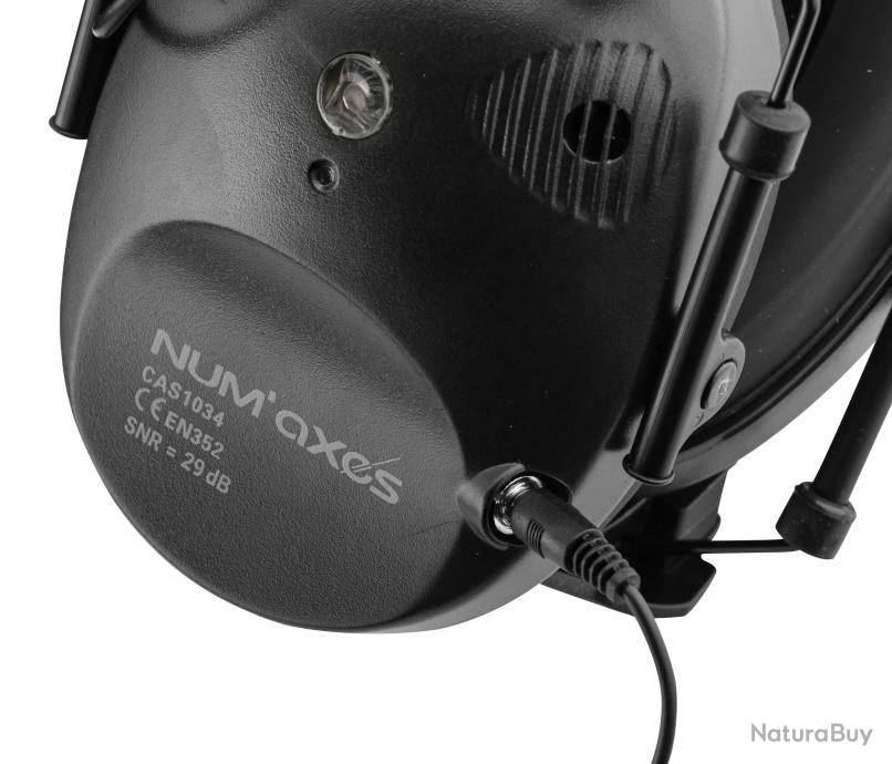 Casque Anti-Bruit Num' Axes Electronique CAS1034 Noir 8 Casque Anti-Bruit Num' Axes Electronique CAS1034 Noir – Image 6
