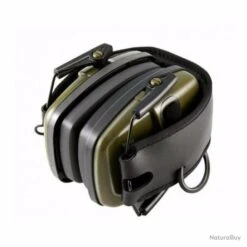 Casque Anti-bruit électronique 24dB Impact Sport Vert -Peltor Soldes 00006 Casque anti bruit electronique 24dB Impact Sport vert