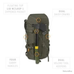 GRR X PDW WUULF Pack 24L Ranger Green -Peltor Soldes 00006 GRR x PDW WUULF Pack 24L Ranger green