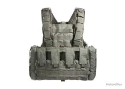 Gilet De Combat Tasmanian Tiger Rig MKII Brelage / Porte Plaque - Vert SGO -Peltor Soldes 00006 Gilet de Combat Tasmanian Tiger Rig MKII Brelage Porte Plaque Vert SGO