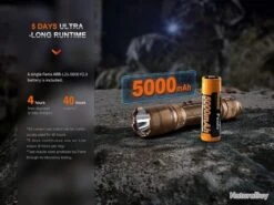 Lampe Torche Tactique Fenix TK20R UE Gris - 2800 Lumens - Rechargeable -Peltor Soldes 00006 Lampe Torche Tactique Fenix TK20R UE Gris 2800 Lumens Rechargeable