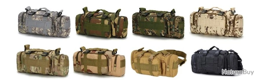 SAC MULTI USAGE ÉTANCHE ACTIVITÉ PÊCHE - CHASSE - MILITAIRE - RANDONNÉE (couleur Kaki) 7 SAC MULTI USAGE ÉTANCHE ACTIVITÉ PÊCHE - CHASSE - MILITAIRE - RANDONNÉE (couleur Kaki) – Image 6