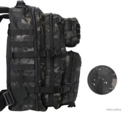 Sac à Dos Militaire Tactique Multifonction 40L Randonnée Chasse Pêche Camping Trekking Escalade -Peltor Soldes 00006 Sac a Dos Militaire Tactique Multifonction 40L Randonnee Chasse Peche Camping Trekking Escalade