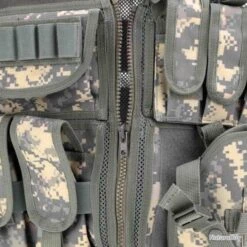 TOP ENCHERE - Gilet Tactique Militaire Camouflage - Airsoft, Chasse, Etc. - Livraison Rapide -Peltor Soldes 00006 TOP ENCHERE Gilet tactique militaire camouflage Airsoft chasse etc. Livraison rapide