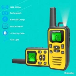 Talkie Walkie 16 Canaux 142 Codes VOX LED Longue Portée Rechargeable Randonnée Camping Chasse Pêche -Peltor Soldes 00006 Talkie Walkie Rechargeable 16 Canaux 121 Codes VOX LED Longue Portee Randonnee Camping Chasse Peche