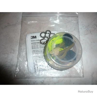 Trois Ou X3 PAIRES DE BOUCHONS DE TIR ANTI-BRUITS 3M COMBAT ARMS 4.1 Top Affaires Et Qualité 8 Trois Ou X3 PAIRES DE BOUCHONS DE TIR ANTI-BRUITS 3M COMBAT ARMS 4.1 Top Affaires Et Qualité – Image 6