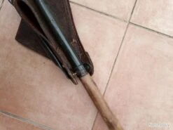 Ancienne Canne Siège Allemande Assise En Cuir. 17 Ancienne Canne Siège Allemande Assise En Cuir. -Peltor Soldes 00007 Ancienne canne siege allemande assise en cuir