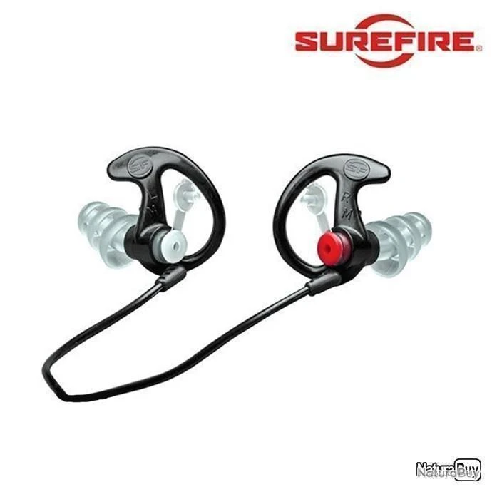 Bouchon Atténuateur De Son SUREFIRE EP4 Sonic Defender Noir - Taille S 3 Bouchon Atténuateur De Son SUREFIRE EP4 Sonic Defender Noir - Taille S