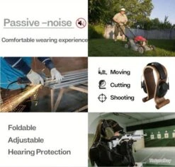 Mil-Tec Casque Anti Bruit Noir -Peltor Soldes 00007 Casque anti bruit noir