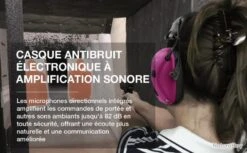 Casque De Tir Antibruit Electronique Réduction Du Bruit Maximisation Du Son Sécurité Electronique -Peltor Soldes 00007 Casque de Tir Antibruit Electronique Reduction du Bruit Maximisation du Son Securite Electronique