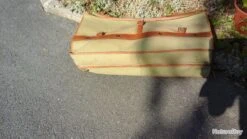 Grand Sac De Battue Toile Canvas Et Cuir Baisse De Prix A 100 Euros