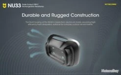 Lampe Frontale Nitecore NU33 - 700 Lumens -Peltor Soldes 00007 Lampe Frontale Nitecore NU33 700 Lumens