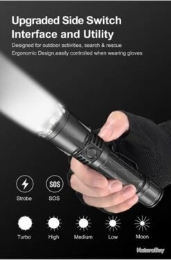 Lampe Tactique Klarus XT21X PRO - 4400Lumens Rechargeable -Peltor Soldes 00007 Lampe tactique Klarus XT21X PRO 4400Lumens rechargeable