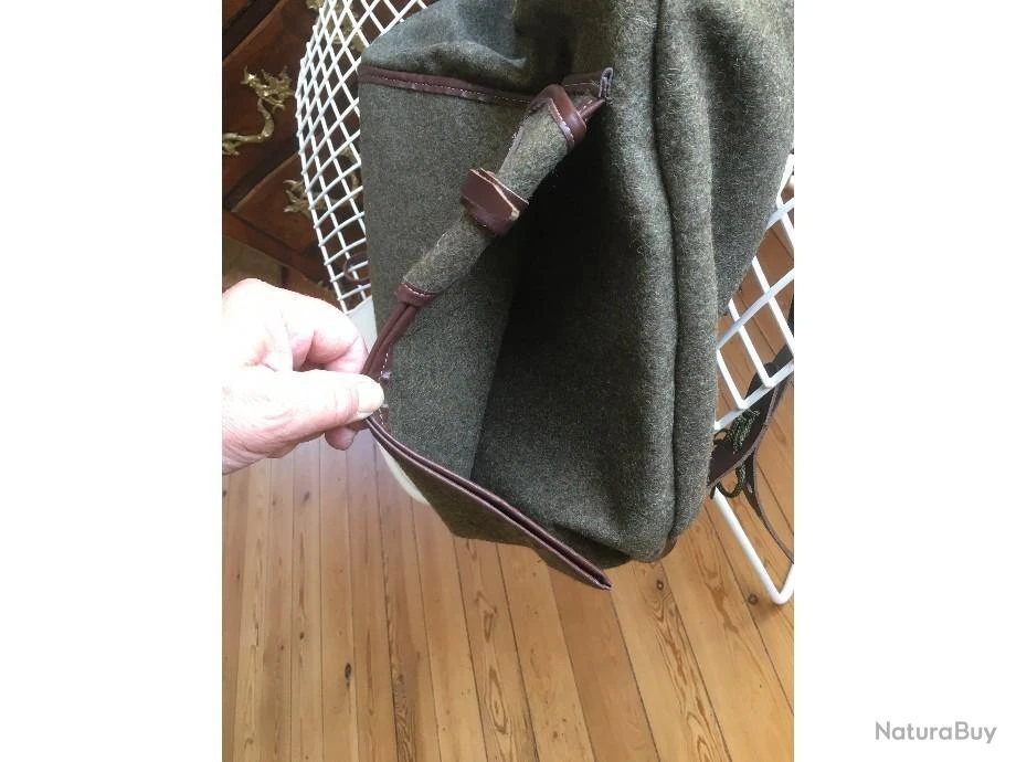 SAC A DOS BLASER EN LODEN VERT 9 SAC A DOS BLASER EN LODEN VERT – Image 7