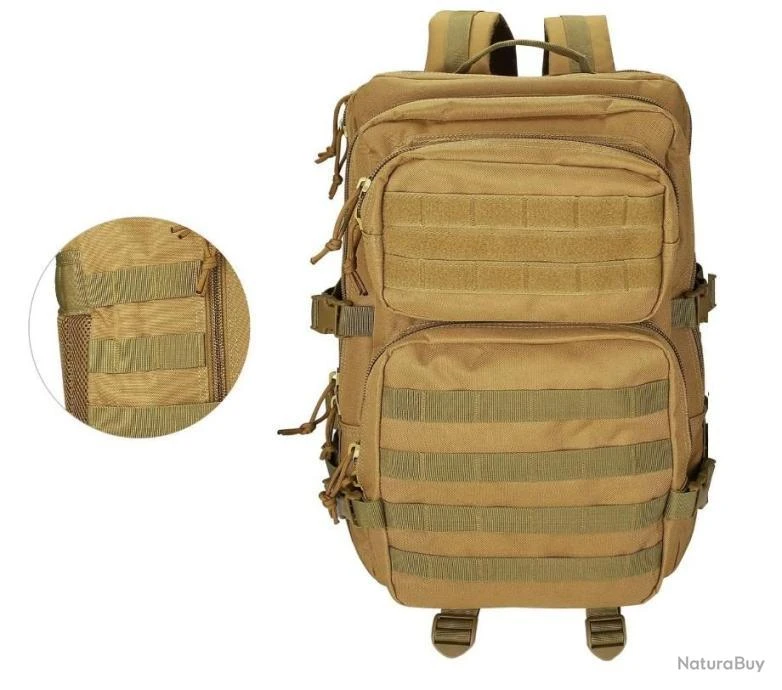 Sac à Dos Militaire Tactique Randonnée Chasse Multifonction 40L Pêche Camping Trekking Escalade 9 Sac à Dos Militaire Tactique Randonnée Chasse Multifonction 40L Pêche Camping Trekking Escalade – Image 7