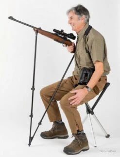 CANNE DE PIRSCH MONTERIA STICK 1 PIED (BATTUE) -Peltor Soldes 00008 CANNE DE PIRSCH MONTERIA STICK 1 PIED BATTUE