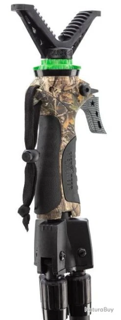 Canne De Tir Télescopique Bipode Quick Stick -Peltor Soldes 00008 Canne de tir telescopique bipied