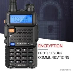 PROMO!! BAOFENG UV-5R 5W RADIO TALKIE WALKIE DOUBLE BANDE 128 CANAUX -Peltor Soldes 00008 PROMO BAOFENG UV 5R 5W RADIO TALKIE WALKIE DOUBLE BANDE 128 CANAUX