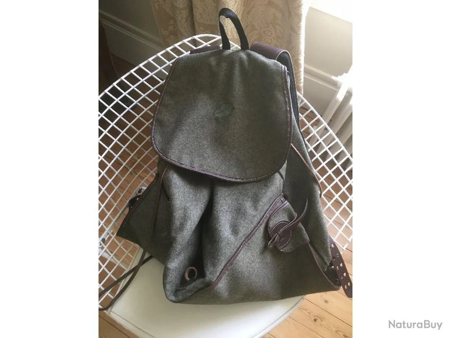 SAC A DOS BLASER EN LODEN VERT 10 SAC A DOS BLASER EN LODEN VERT – Image 8