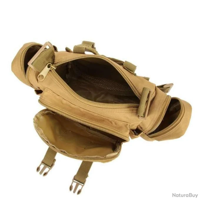 SAC MULTI USAGE ÉTANCHE ACTIVITÉ PÊCHE - CHASSE - MILITAIRE - RANDONNÉE (couleur Kaki) 9 SAC MULTI USAGE ÉTANCHE ACTIVITÉ PÊCHE - CHASSE - MILITAIRE - RANDONNÉE (couleur Kaki) – Image 8