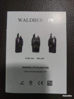 Talkie-walkie Pmr 446 Waldberg P9 -Peltor Soldes 00008 Talkie walkie pmr 446 waldberg p9