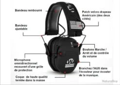 CASQUE ANTI-BRUIT ELECTRONIQUE WALKER'S RAZOR COULEUR SABLE 19 CASQUE ANTI-BRUIT ELECTRONIQUE WALKER'S RAZOR COULEUR SABLE -Peltor Soldes 00009 CASQUE ANTI BRUIT ELECTRONIQUE WALKER S RAZOR COULEUR SABLE