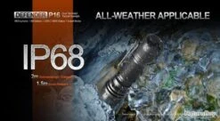 Lampe Torche Acebeam P16 - 1800 Lumens - 484 Mètres De Portée -Peltor Soldes 00009 Lampe Torche Acebeam P16 1800 Lumens 484 metres de portee