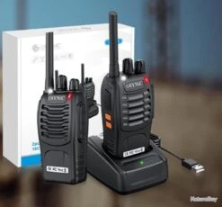 Talkie Walkie 3pcs 16 Canaux VOX LCD Rechargeable Batterie 1500 MAh Lampe Oreillette Et USB -Peltor Soldes 00009 Talkie Walkie 3pcs 16 Canaux VOX LCD Rechargeable Batterie 1500 mAh Lampe Oreillette et USB