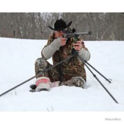 Trépied Primos Trigger Stick Gen 2 " Série Limitée Jim Shockey " - 61 à 155 Cm -Peltor Soldes 00009 Trepied Primos Trigger Stick gen 2 Serie limitee Jim Shockey 61 a 155 cm