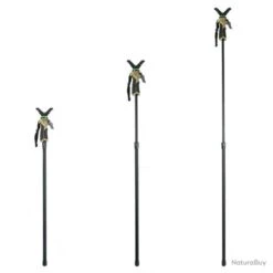 Canne De Pirsch Monopod Télescopique à Gâchette De Qualité Réglable De 105 à 170cm -Peltor Soldes 00010 Canne de pirsch monopod telescopique a gachette de qualite reglable de 105 a 170cm