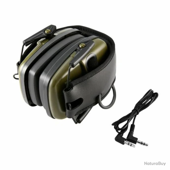 Casque Antibruit Écoute Active Protection Auditive Tir Travaux Chasse + Adaptateur Bluetooth New 12 Casque Antibruit Écoute Active Protection Auditive Tir Travaux Chasse + Adaptateur Bluetooth New – Image 10