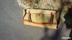 Grand Sac De Battue Toile Canvas Et Cuir Baisse De Prix A 100 Euros -Peltor Soldes 00010 Grand sac de battue toile canvas et cuir baisse de prix a 100 euros