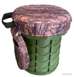 Promotion Siège De Poste Rétractable Et Réglable Camouflage -Peltor Soldes 00010 Vente flash Siege de poste retractable et reglable camouflage