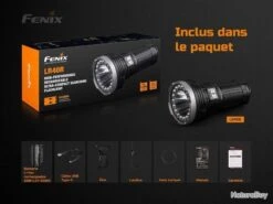 Lampe Torche Rechargeable Fenix LR40R -Peltor Soldes 00011 Lampe torche rechargeable Fenix LR40R