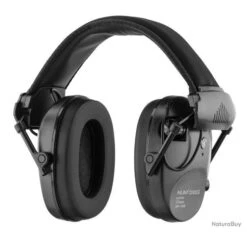 NUM'AXES PACK Casque Antibruit CAS1034 Noir + TALKIE TLK1022 + Cordon - Casque Noir TALKIE